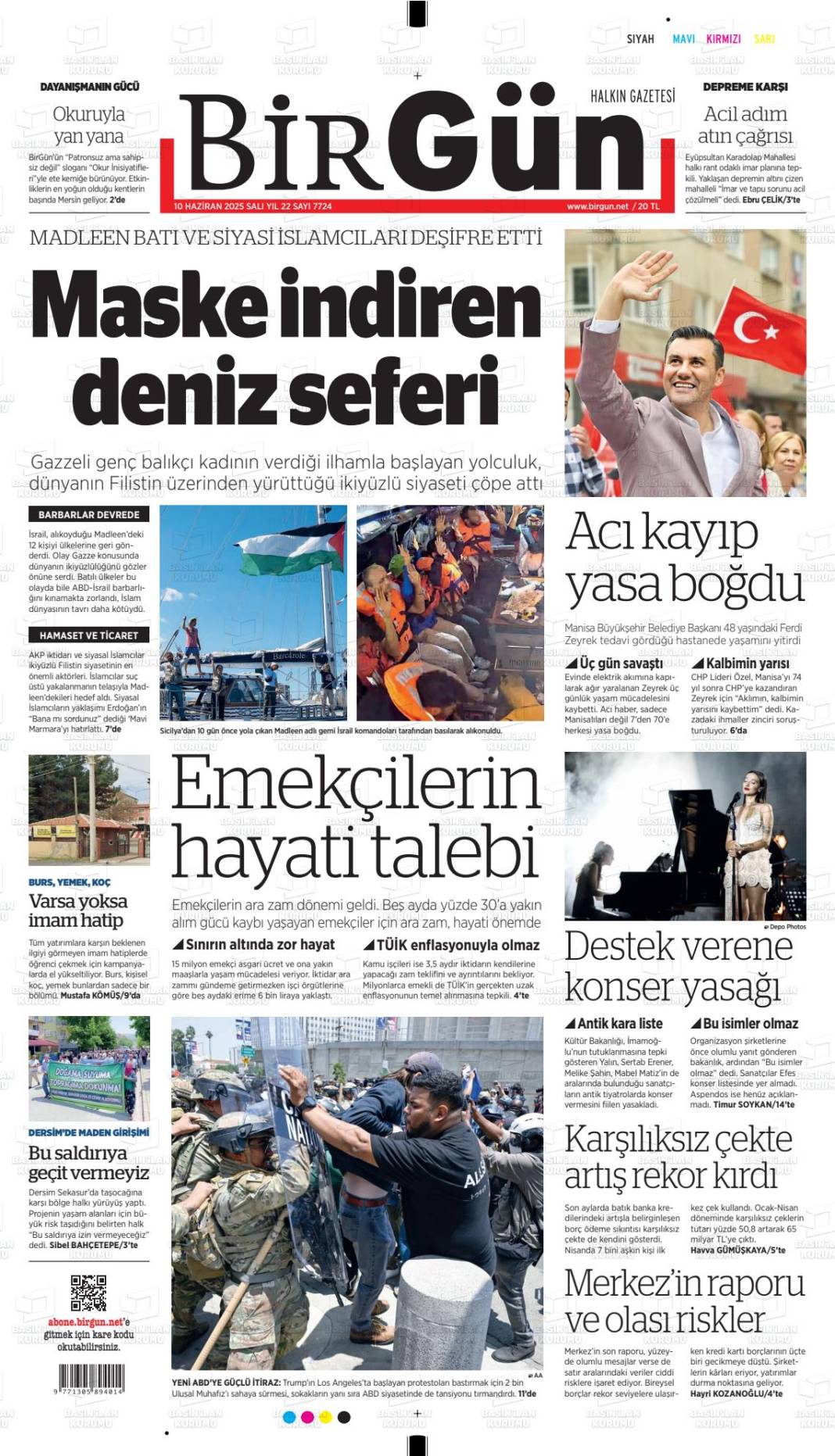 Gazetelerin ilk sayfalarında ne var? İşte 11 Haziran manşetleri... 8